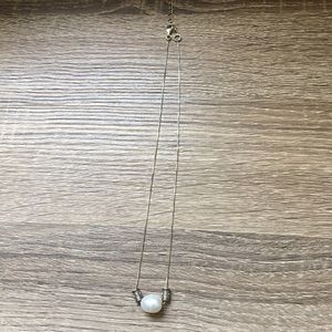 Silpada Brass Pear Sterling Silver Necklace